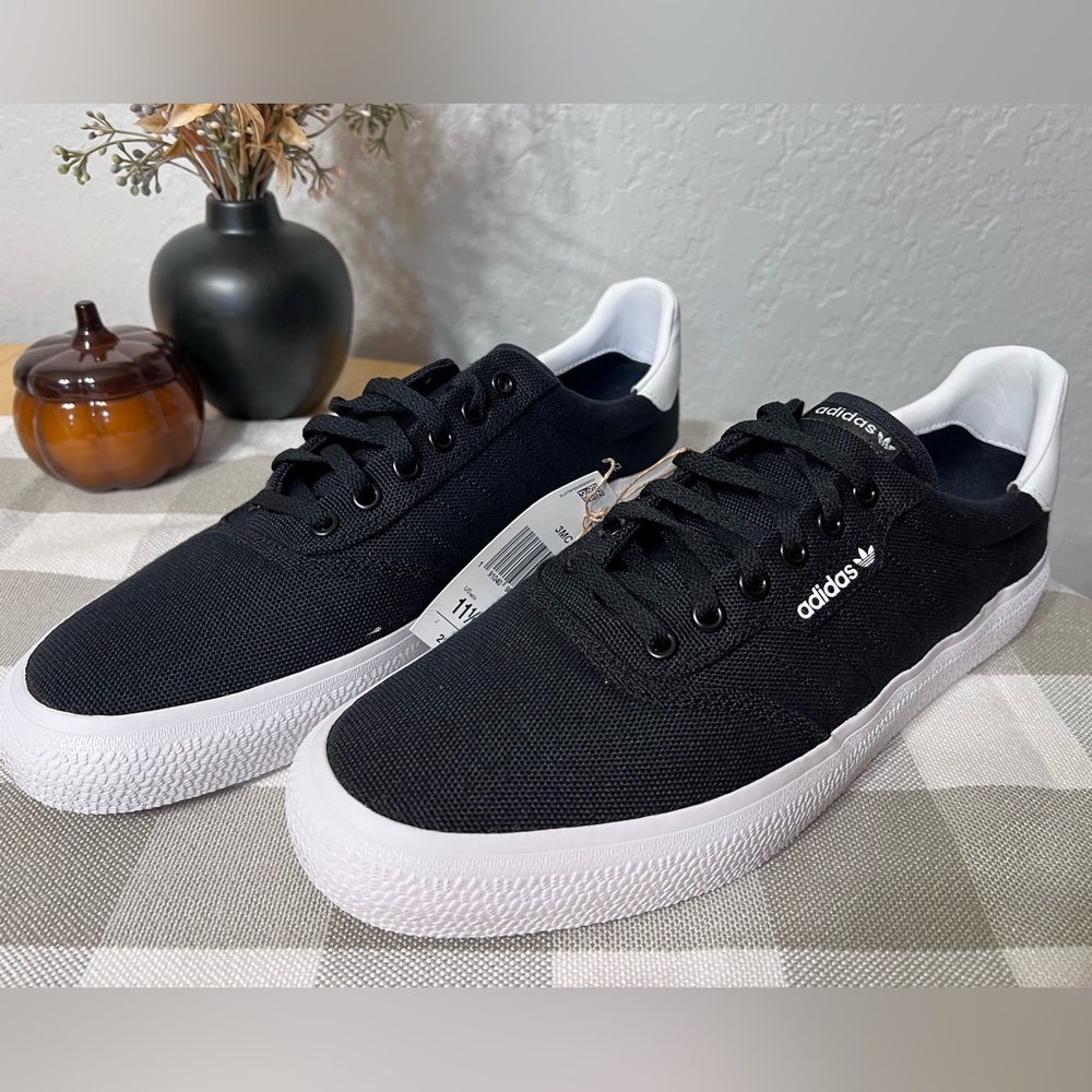 Adidas 3MC Black Skate Sneakers